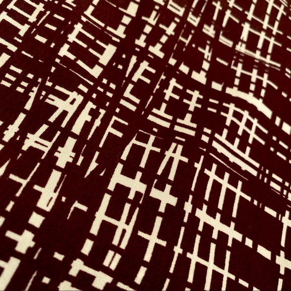 OPEN BACK BANANA REPUBLIC CROSSHATCH BLOUSE SZ XS - Picture 14 of 16